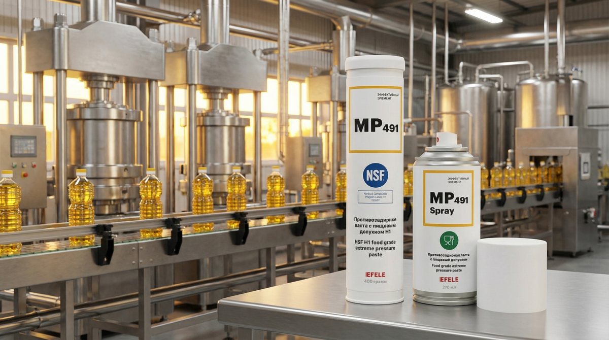 Пищевая паста EFELE MP-491 повышает эффективность производства растительного масла
