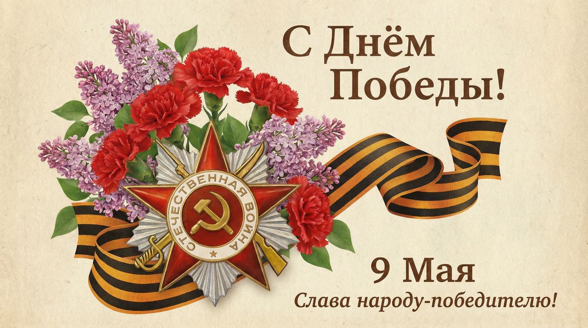 С Днем Победы!